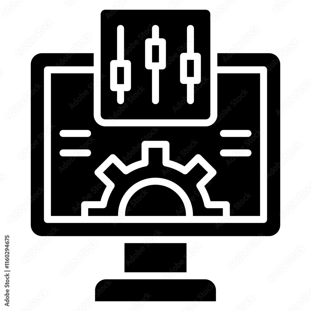 Configuration  Icon Element For Design