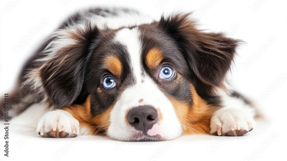 The Dog with Blue Eyes