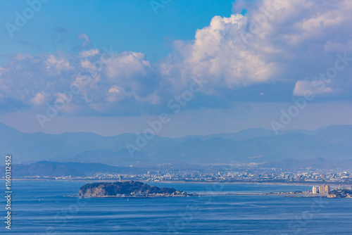 三浦アルプスから江の島
