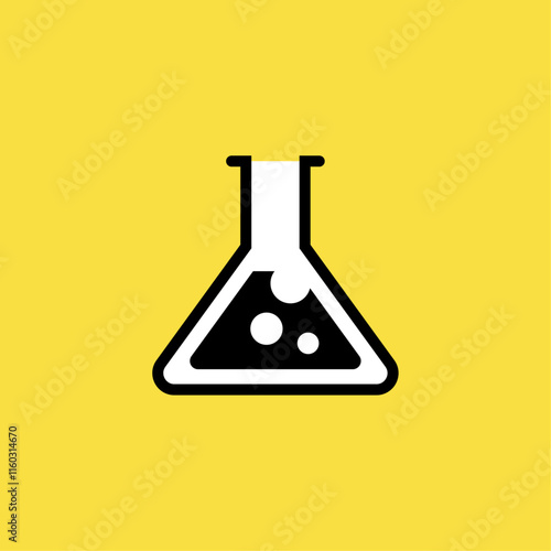 理科・実験・フラスコ・教育・学校や自由研究で使えるアイコン
