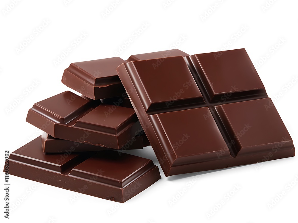 A Brown delicious bars for packaging mock up on white background A Brown delicious bars for packaging mock up on white background