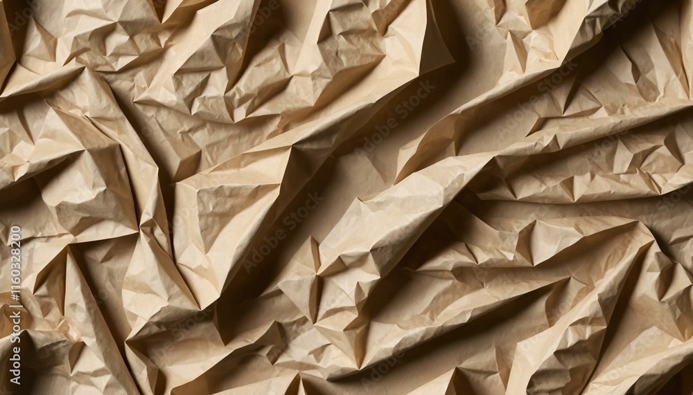 crumpled brown paper crumpled brown paper