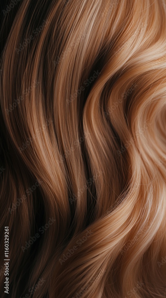 A glamorous hairstyle banner with a flowing long hairstyle styled into loose beachy waves, captured in 4K with soft, natural lighting to emphasize the hair's texture A glamorous hairstyle banner with a flowing long hairstyle styled into loose beachy waves, captured in 4K with soft, natural lighting to emphasize the hair's texture