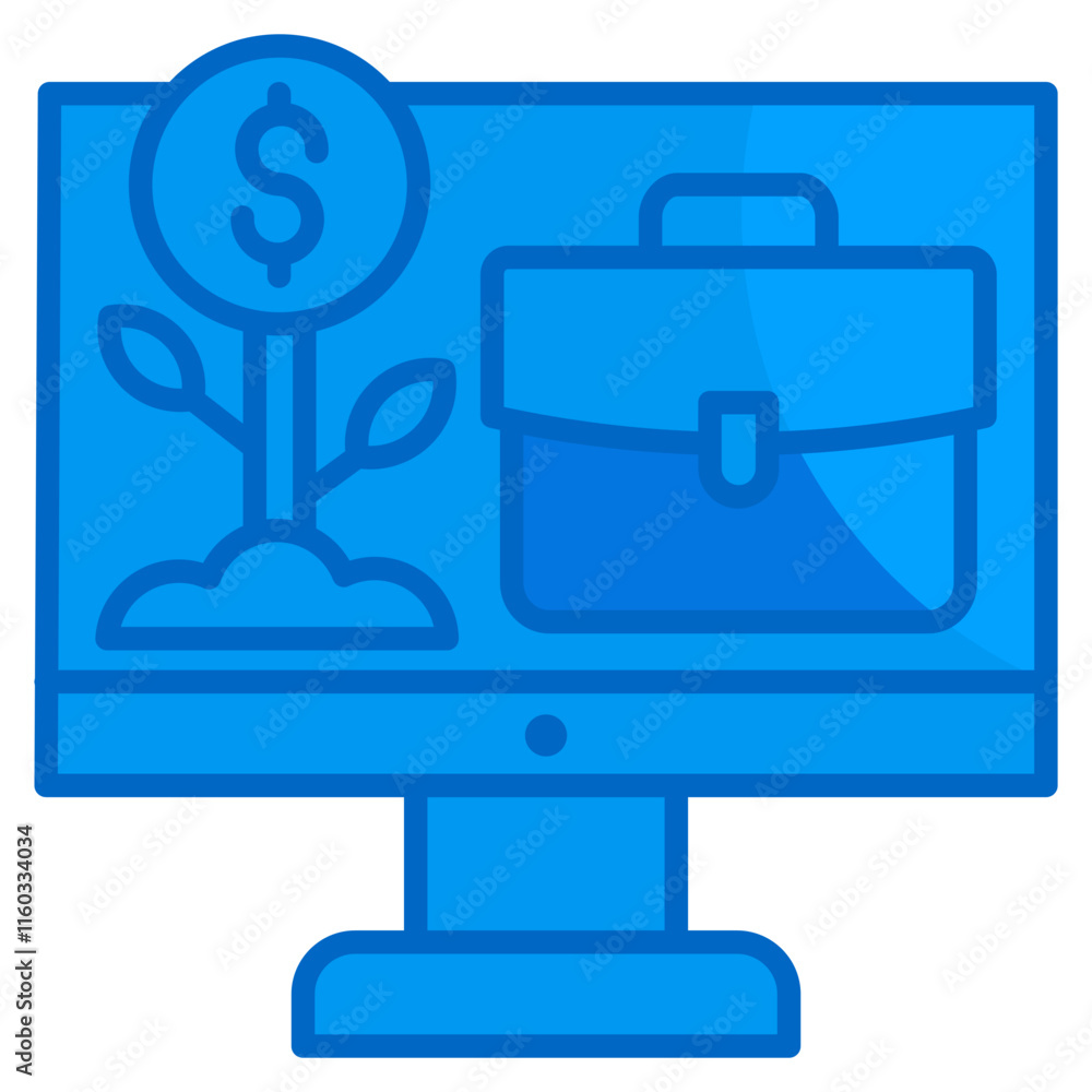 Investment Portfolio Icon Element For Design Investment Portfolio Icon Element For Design