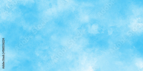 sky clouds for wallpaper backdrop background, The summer is colorful clearing day Good weather with natural blue clouds, shiny and clear painted light blue clouds watercolor background.