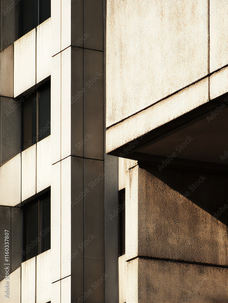 Obraz premium Close-up City, Minimalism, Building Facades, Aesthetics, Spring, Autumn, Blooming Trees, Street, Perspective, Beautiful Architecture, Neutral Background, European City, New York, China
