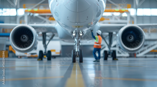 Aviation engineering airplain construction 