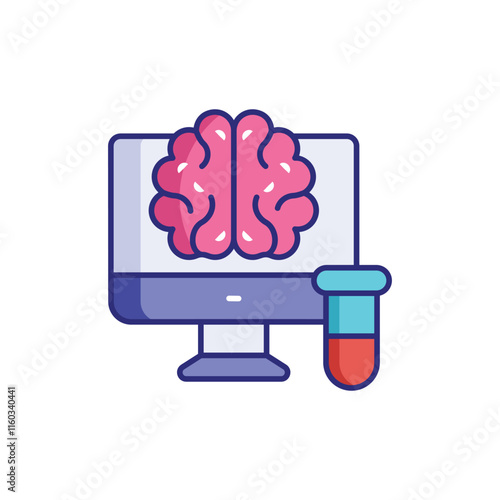 Neuroscience  vector icon