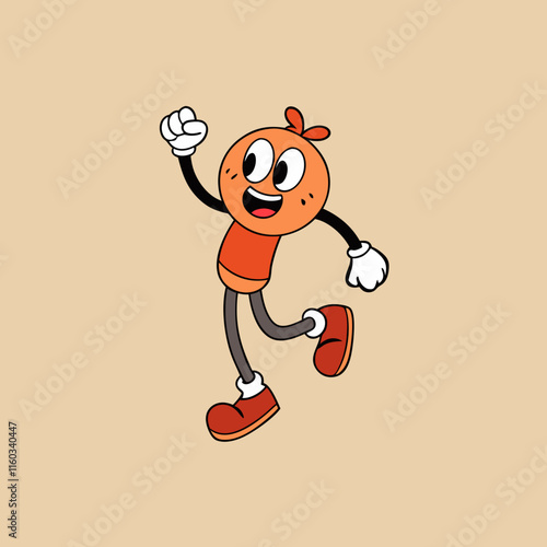 cartoon character of a person