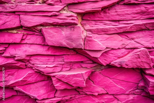 Wallpaper Mural Pink rock layers abstract background, rough rock texture  Torontodigital.ca