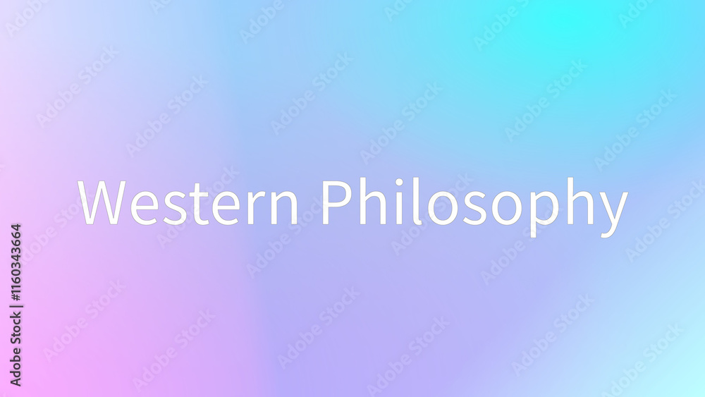 Western Philosophy のグラデーション背景イラスト Western Philosophy のグラデーション背景イラスト