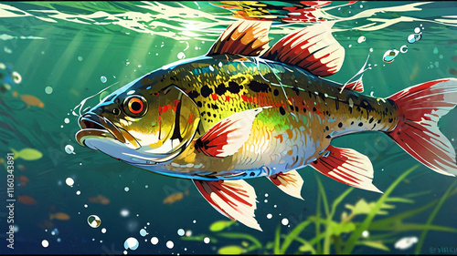 fish  background