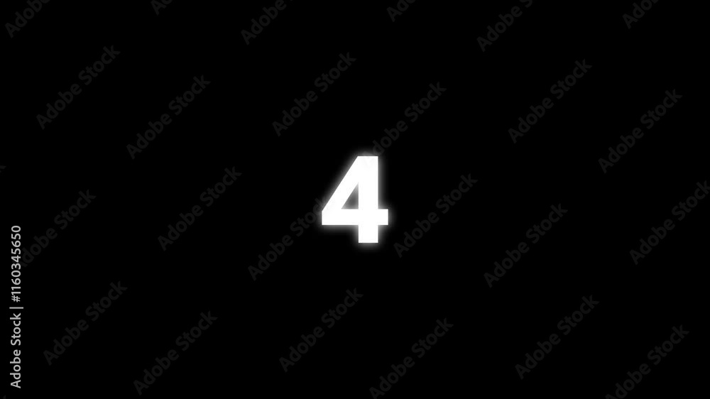 Countdown timer number animation. Countdown from 5-0 animation background. Countdown timer number animation. Countdown from 5-0 animation background.