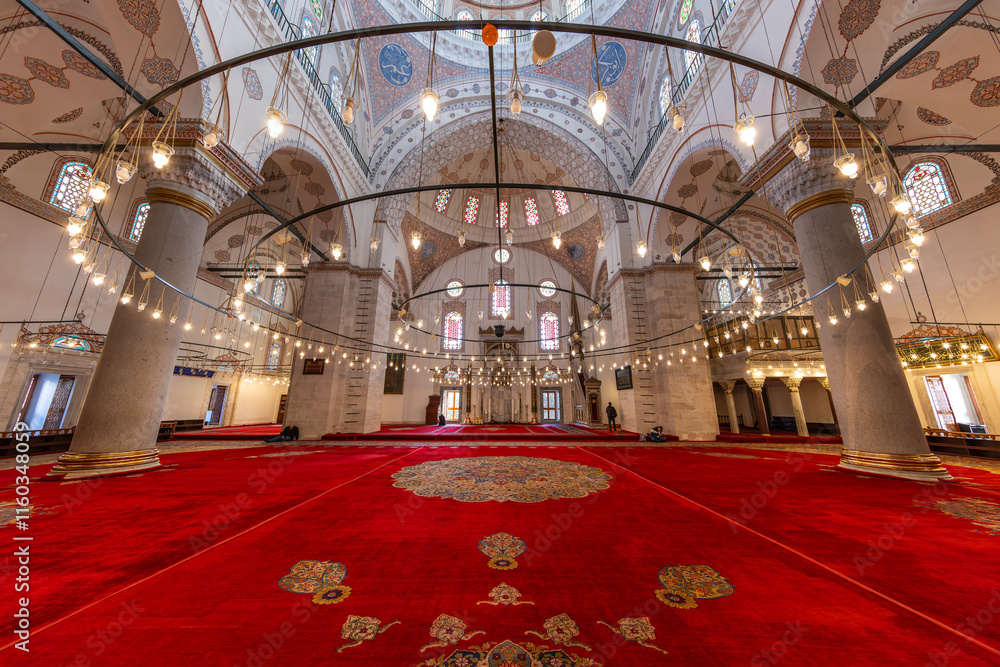 Beyazit Mosque - 16th century Ottoman imperial mosque as seen from the Beyazıt Square (Freedom Square).