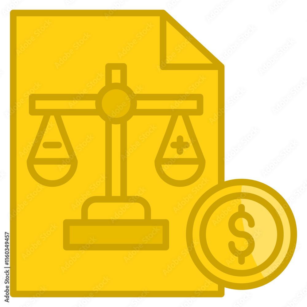 Balance Sheet Icon Element For Design Balance Sheet Icon Element For Design