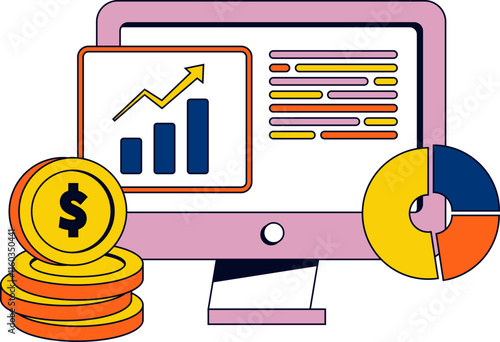 Finance Management Illustration