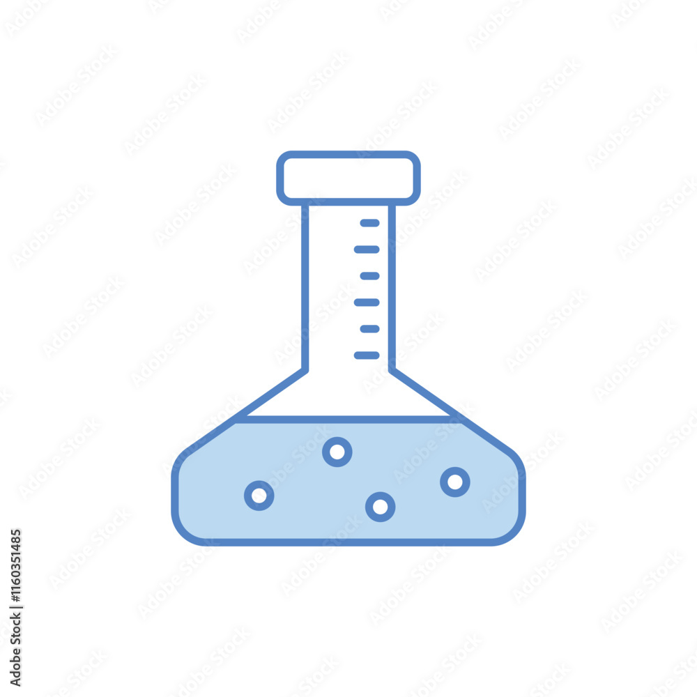 Beaker vector icon Beaker vector icon