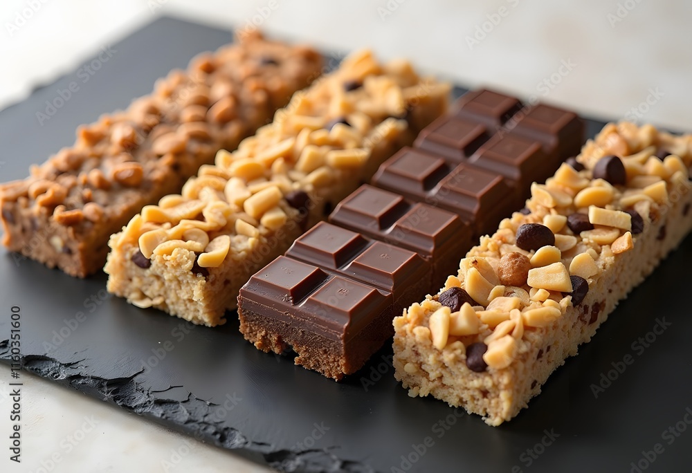 Various of vegan raw homemade nut candy bars. Healthy lifestyle and raw vegan food concept.
Various of vegan raw homemade nut candy bars. Healthy lifestyle and raw vegan food concept.