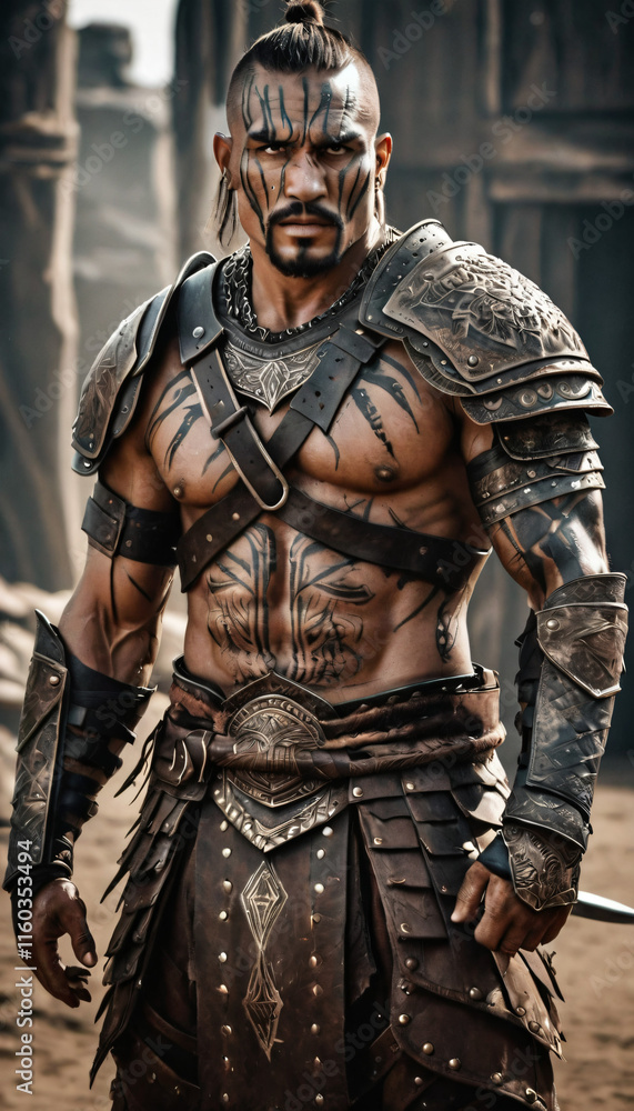 12. A towering warrior 12. A towering warrior