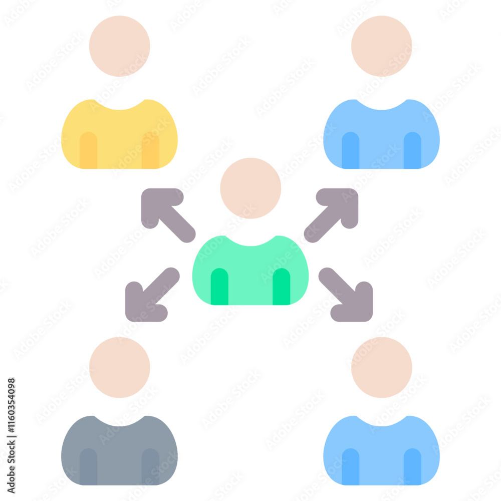 Obraz premium Stakeholder Icon