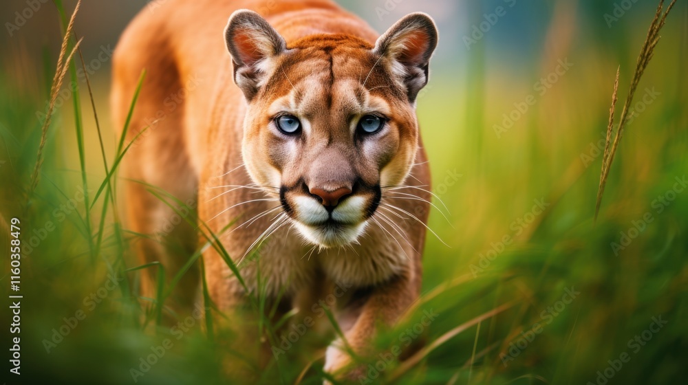 Obraz premium Florida panther conservation theme highlighting save the florida panther day Save the Florida Panther Day