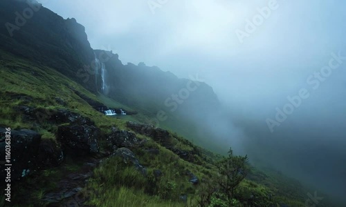 Wallpaper Mural Scenic Tugela falls in moody weather Torontodigital.ca