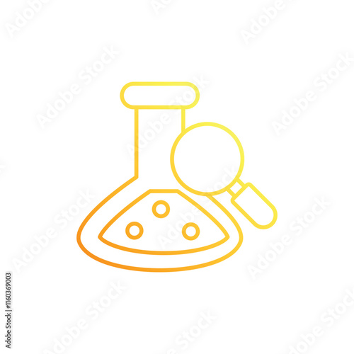 Chemical Analysis vector icon