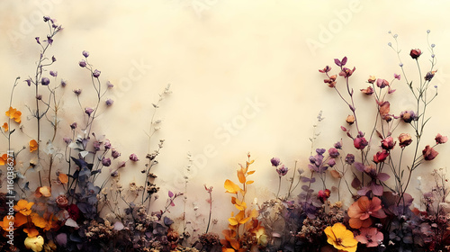 Dried Flowers Bloom Beautif...