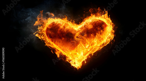 Burning Heart Ignites with ...