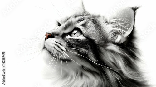 Curious Cat Looks Up: Whisk...
