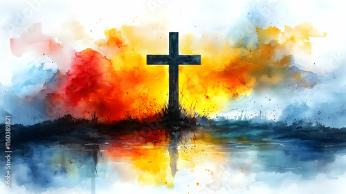 Cross Reflects Faith, Hope,...