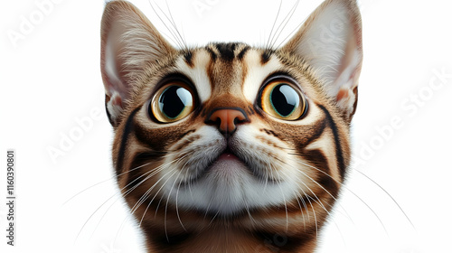 Curious Cat Looks Up: Whisk...