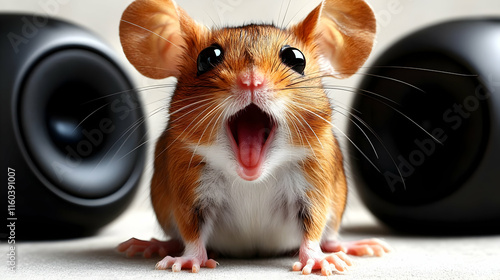 Tiny Rodent Sings Loudly Be...