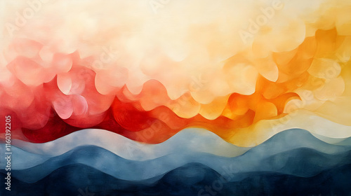 Abstract Art Flows Seamless...