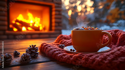 Hot Drink Steams by Cozy Fi...