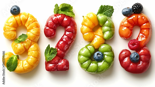 Fruit Numbers: Create Tasty...