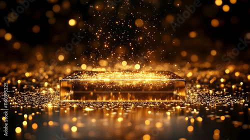 Golden Glitter Sparkles Dan...