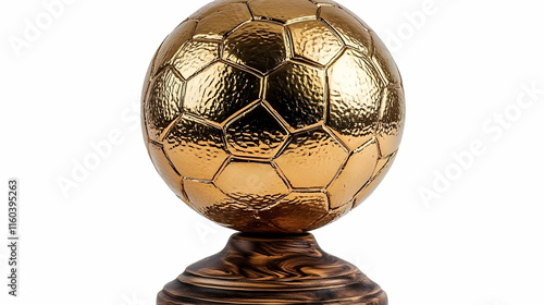 Golden Soccer Ball Trophy S...