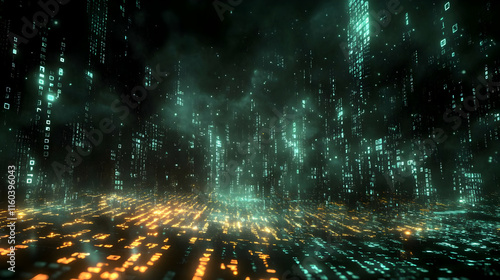 Digital Rain Flows Through ...