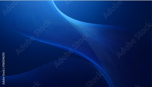 Wallpaper Mural blue gradient dark light curved background Torontodigital.ca