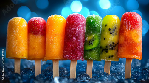 Colorful Ice Pops Refresh w...