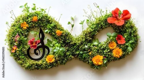 Floral Infinity Symbol Bloo...