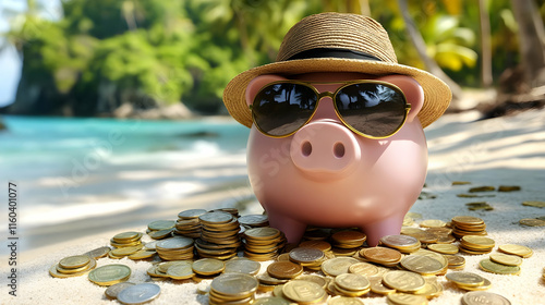 Vacation Savings: Piggy Ban...