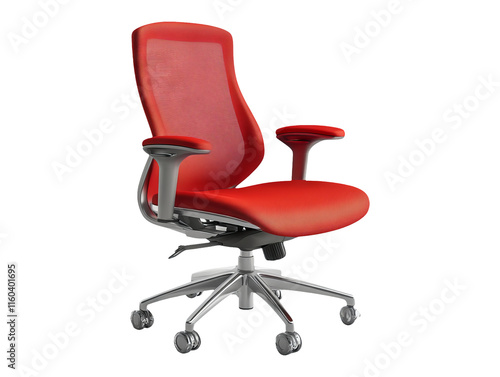 Adjustable Office Chair with Lumbar Support for Comfortable Seating