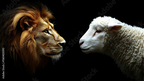 Lion and Lamb Face-Off: A S...
