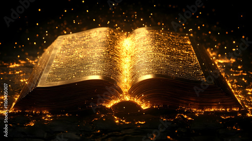 Golden Book Glows with Magi...