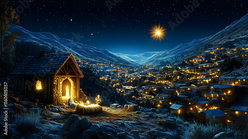 Night Sky Shines Over Cozy ...