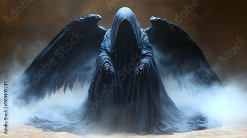 Dark Angel Descends with Wi...