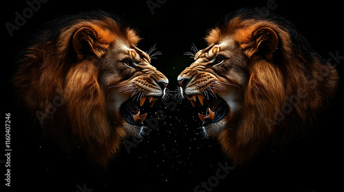 Lions Roar and Confront Eac...