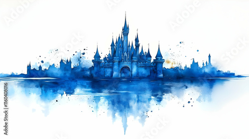 Blue Castle Reflects Majest...